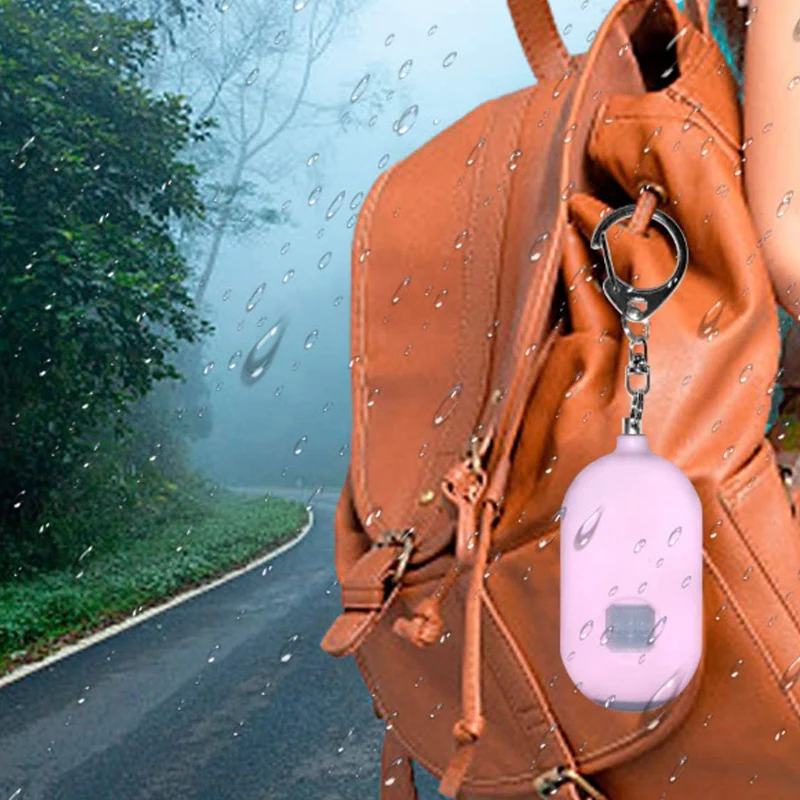 3 шт безопасная звук персональная сигнализация 130DB сигнализации брелок