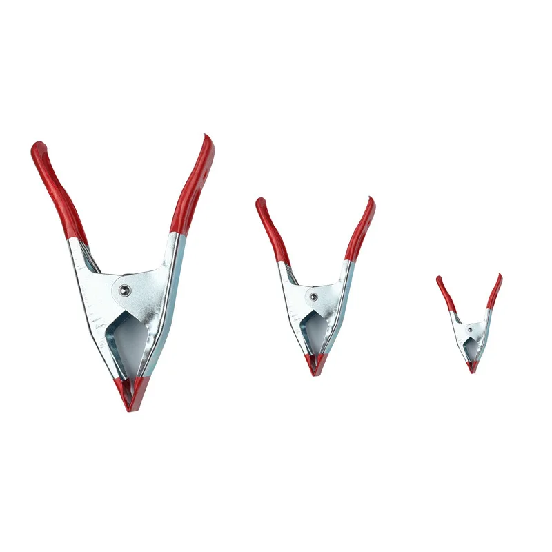 Высококачественный зажим для палатки железный лист пружины крокодила 2/4 6