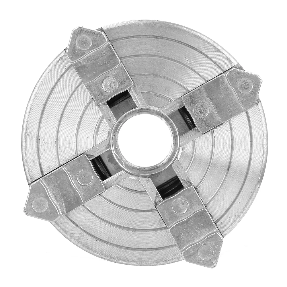 

1PC Z011A Zinc Alloy 4-Jaw Chuck Clamp Accessory Mainly Used For Mini Metal Lathe High Quality