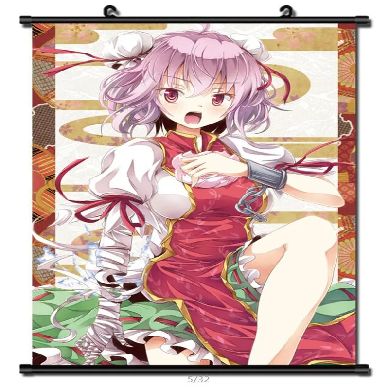 Японский аниме проект TouHou дикий и рогатый Hermit Ibaraki Kasen домашний Декор настенный