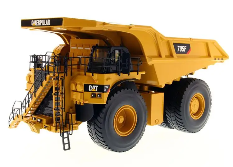 Для DM CAT 795F AC Электрический привод горный грузовик 1/50 литый под давлением модель