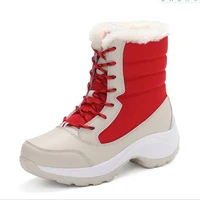 new winter women plus velvet high top waterproof snow boots womens boots winter large size 35 42 warm shoes cheap