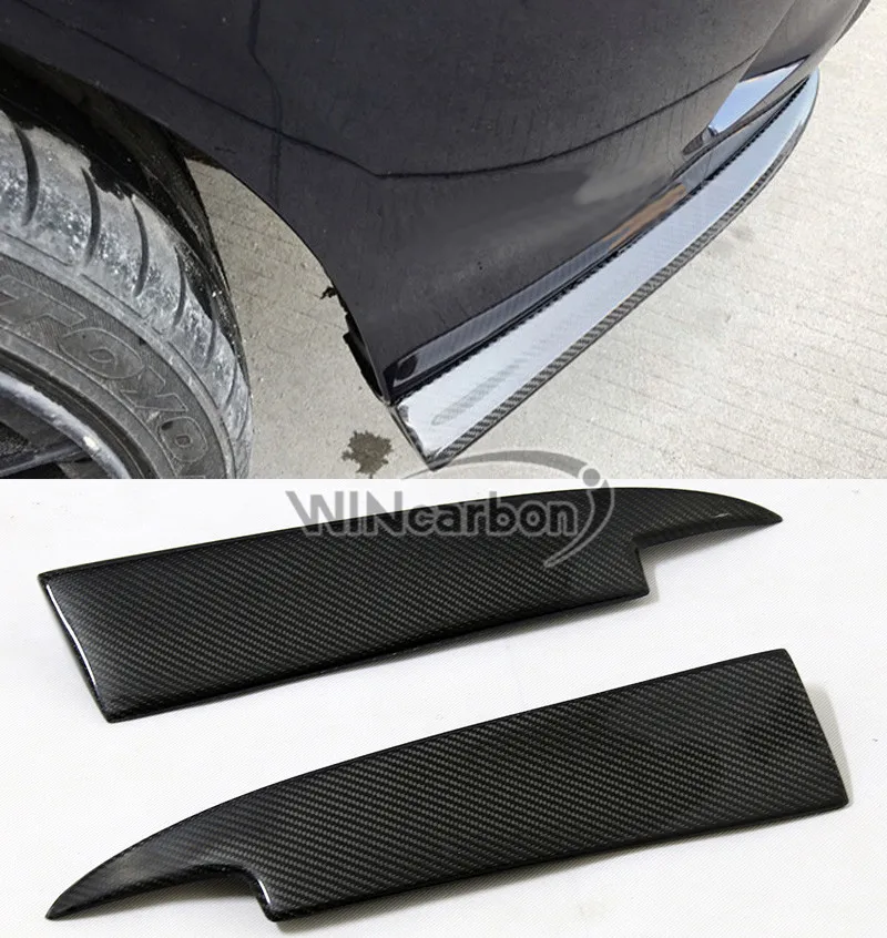 Смешанный стиль углеродного волокна задний бампер сплиттер для Mercedes Benz CLA W117 CLA250