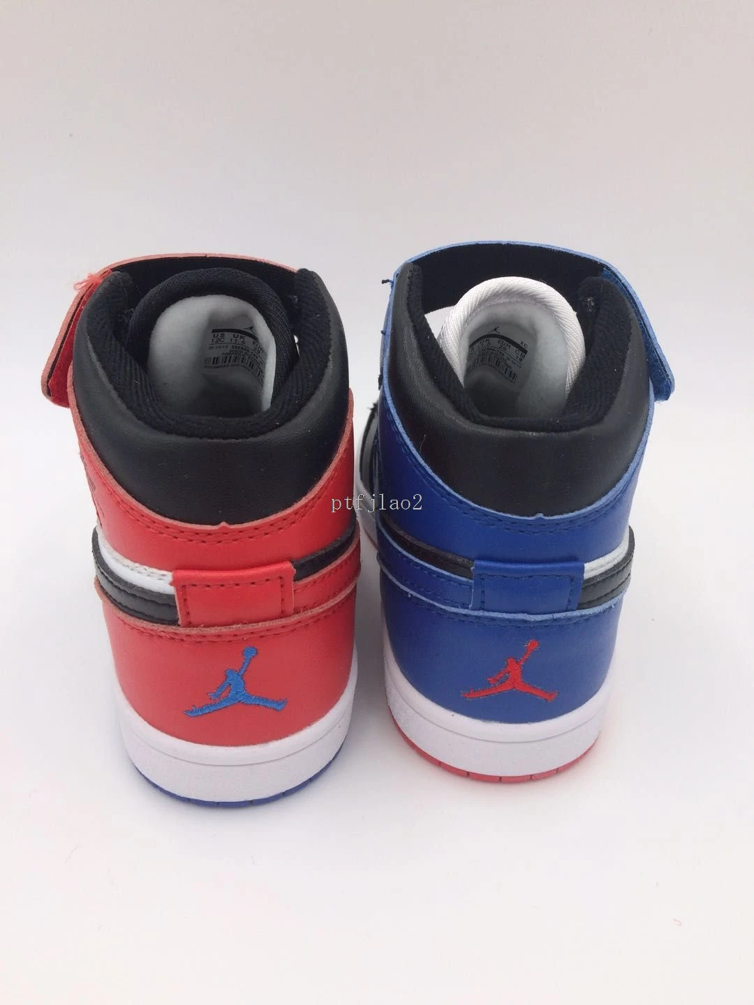 

Original Nike Air Jordan 1 AJ1 Kids Sports Shoes Buckle Basketball Shoes 26-35