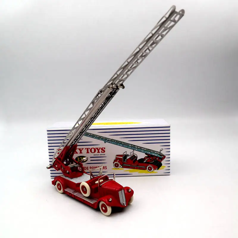 Atlas Dinky toys 32D Auto Echelle DE Pompiers Fire Engine Diecast коллекция моделей| |