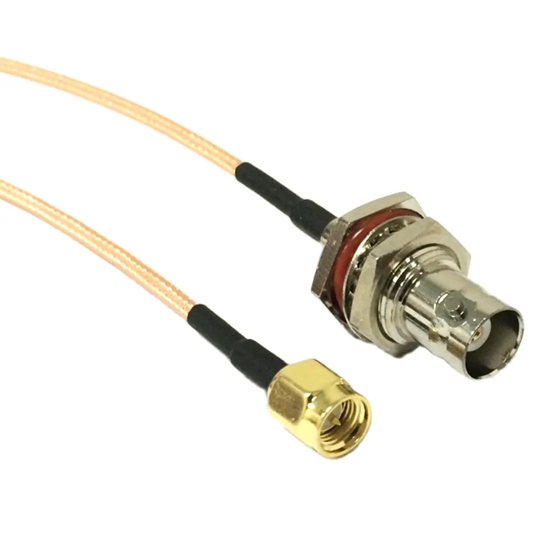 1 шт. НОВЫЙ SMA штекер к гнезду BNC разъем RG316 коаксиальный кабель 15 см 6 &quotадаптер для