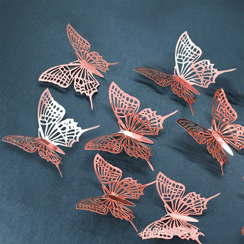 

Paper 3D Swallowtail Butterfly Creative Home Decoration Wall Sticker