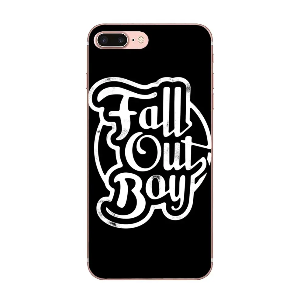 Soft Cover Fashion Fall Out Boy Fob Band For LG G2 G3 G4 G5 G6 G7 K4 K7 K8 K10 K12 K40 Mini Plus Stylus ThinQ 2016 2017 2018 | Мобильные