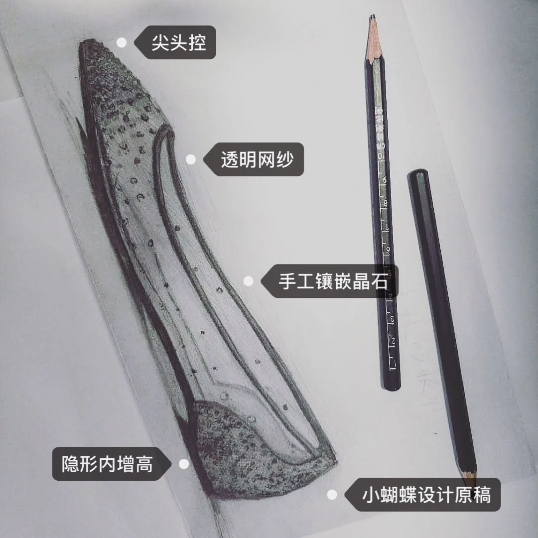 

Summer 2020 new breathable mesh rhinestone shoes pointed shallow sequin crystal shoes stylish and comfortable Joker