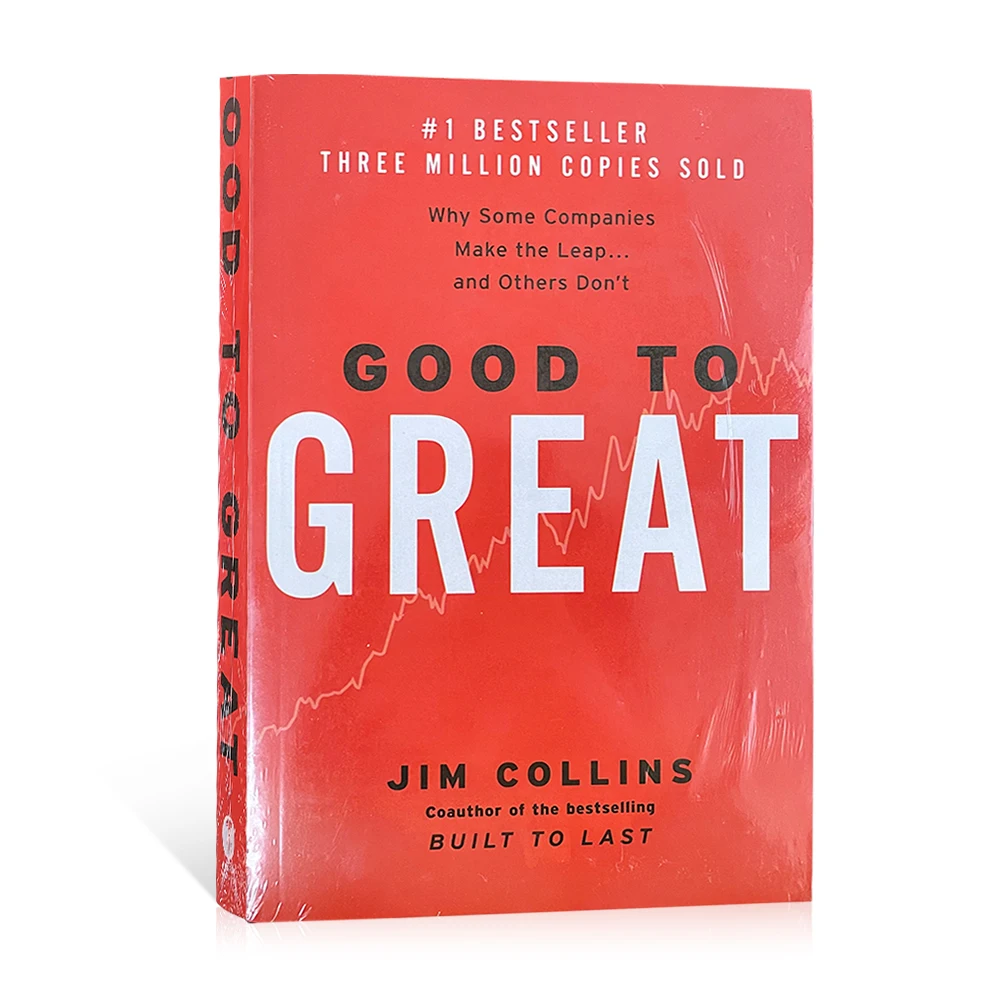

Good To Great /Jim Collins Management Inspirational Fiction Logical Thinking Model Business Economic Adult Books
