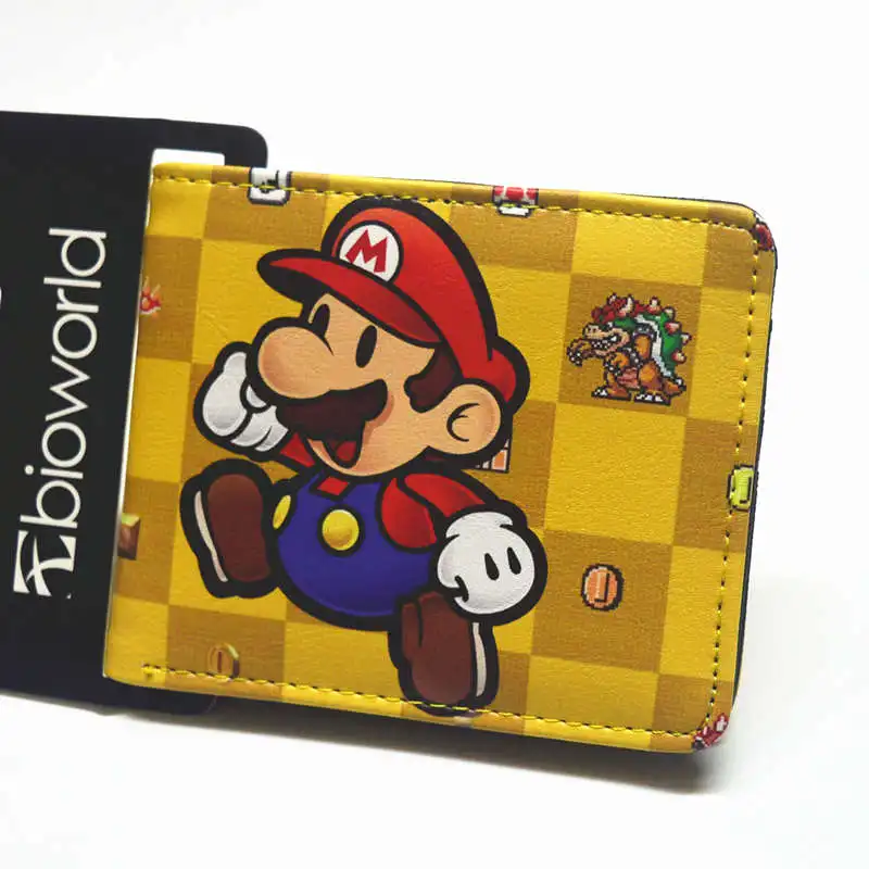 Мультяшный кошелек на молнии для кредитных карт монет подростков|Мужские