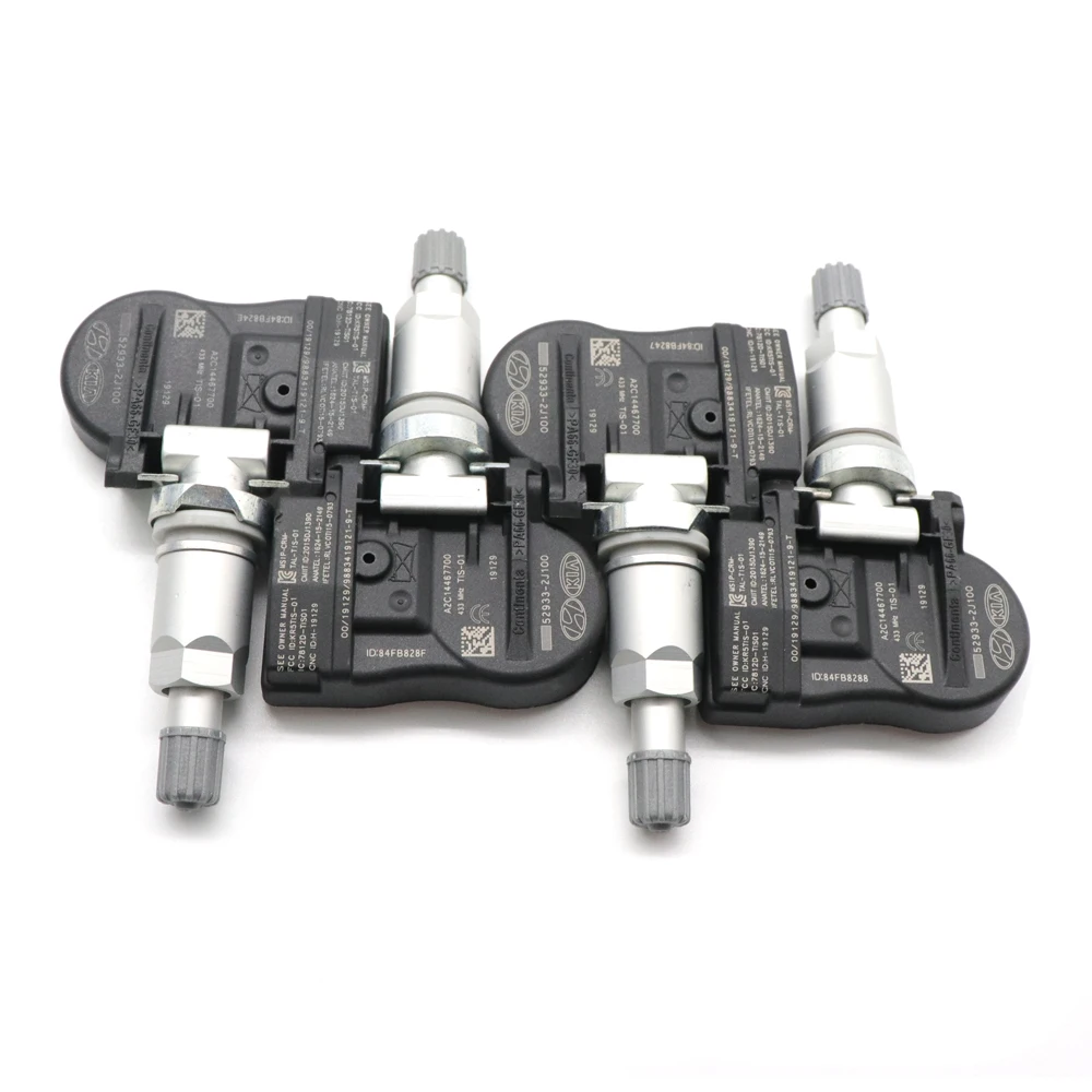 

Xuan TPMS Tire Pressure Monitoring Sensor 52933-2J100 for Hyundai Solaris Verna Accent Kia Rio Sorento Ceed Genesis G80 433Mhz