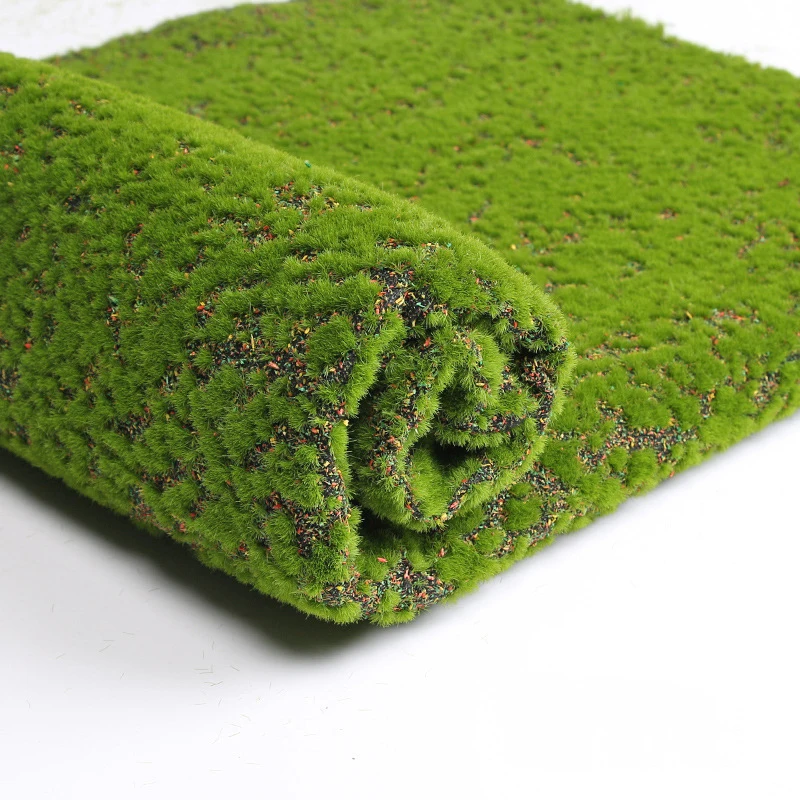 

Artificial Moss Fake Lawn Green Plants Faux Grass Board For DIY Garden Micro Landscape Wedding Party Home Patio Decoration