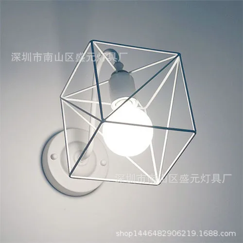 

nordice living room decoration bed wall lamp crystal lampes suspendues glass ball led living room bedside wall lamp