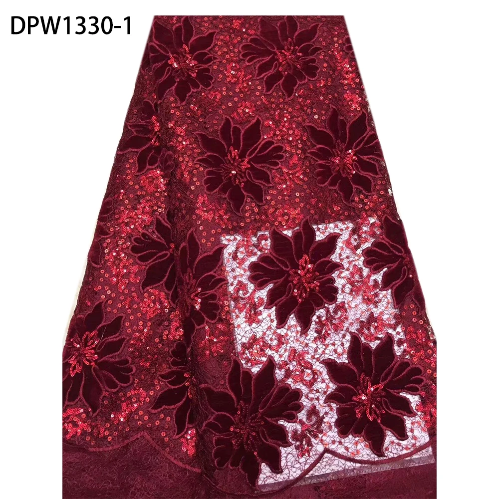 Африканская двойная органза кружева с блестками 2019 новейшая бархатная кружевная
