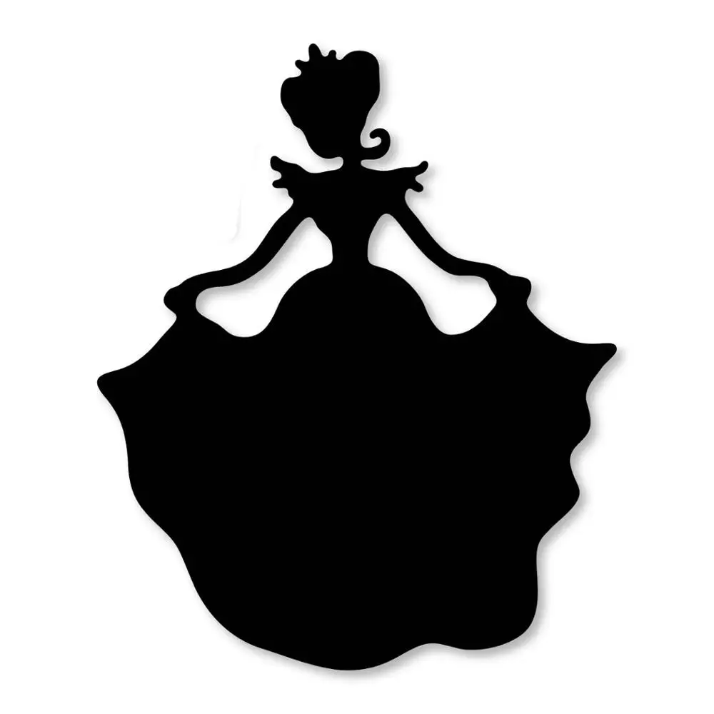 Принцесса Девочка металлические режущие штампы высечки пресс формы 2019 Новый