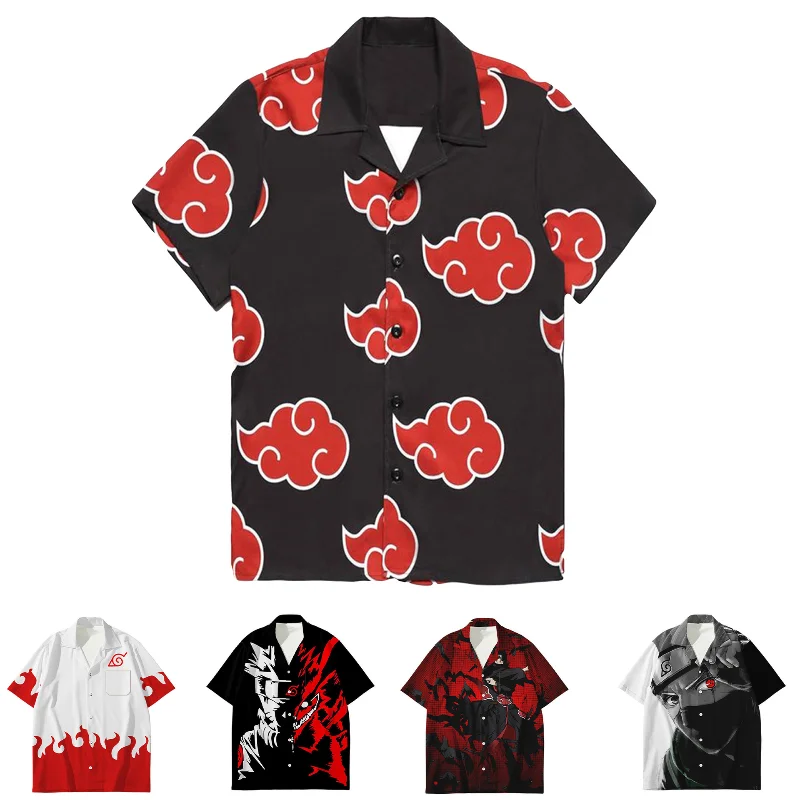

Hot Selling Anime Character Surrounding Shirt Hokage Uzumaki Ninja Costume Cosplay Trend 3d Printed Men'S Short Sleeve Shirt