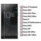 Закаленное стекло 9H для Sony Xperia X Performance XA Compact, Защитная пленка для экрана телефона Sony Ultra XA1 Plus
