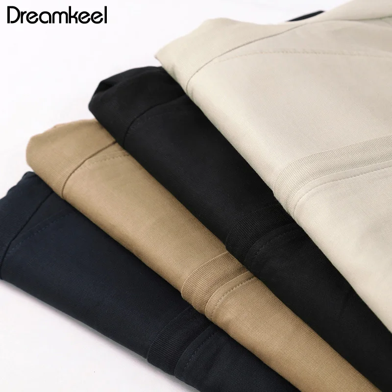 Мужская ветровка в британском стиле однотонная Повседневная приталенная куртка