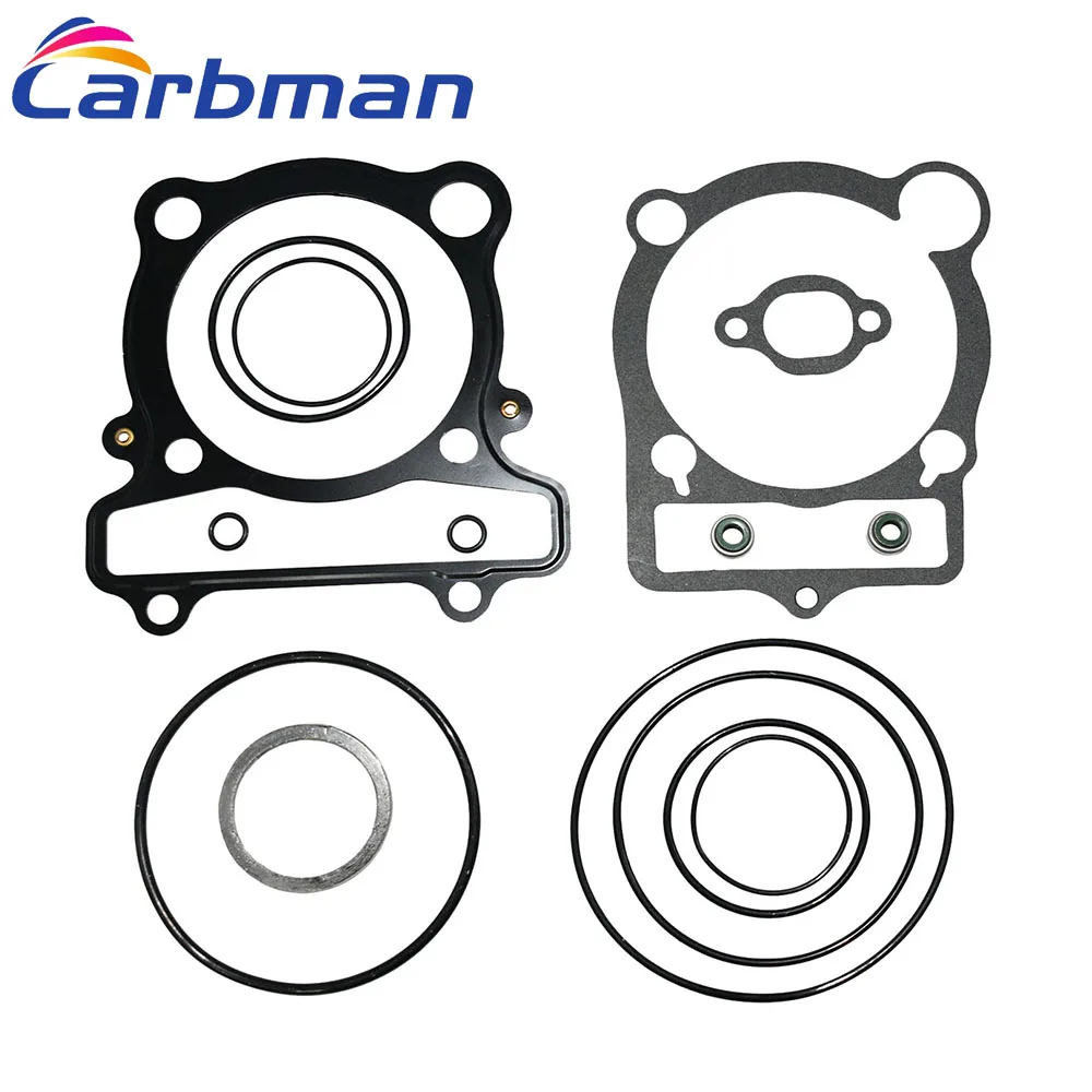 Carbman один комплект полный прокладок головки двигателя для YAMAHA Warrior 350 Raptor большой