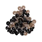 Глаза пластиковые, 68910 мм, 100 шт.компл.