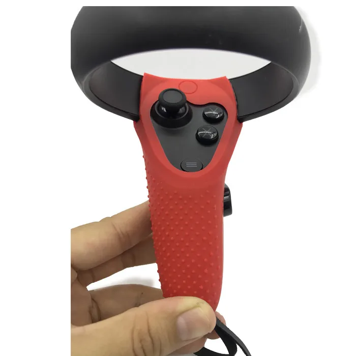 Мягкий анти пот силиконовый контроллер ручка чехол Чехол для Oculus Quest/Rift S VR очки