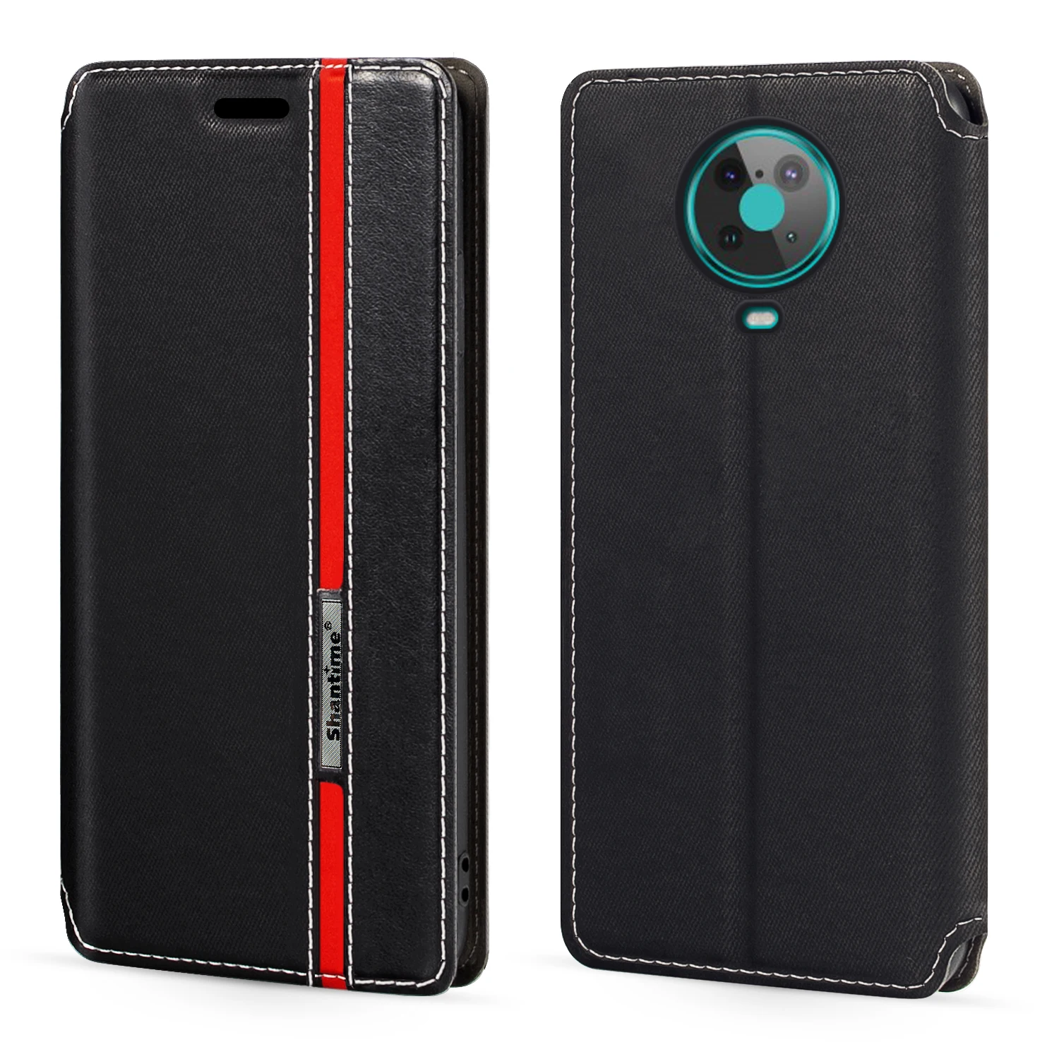 

For Nokia 6.3 Case Fashion Multicolor Magnetic Closure Leather Flip Case Cover with Card Holder For Nokia G20 Nokia G10