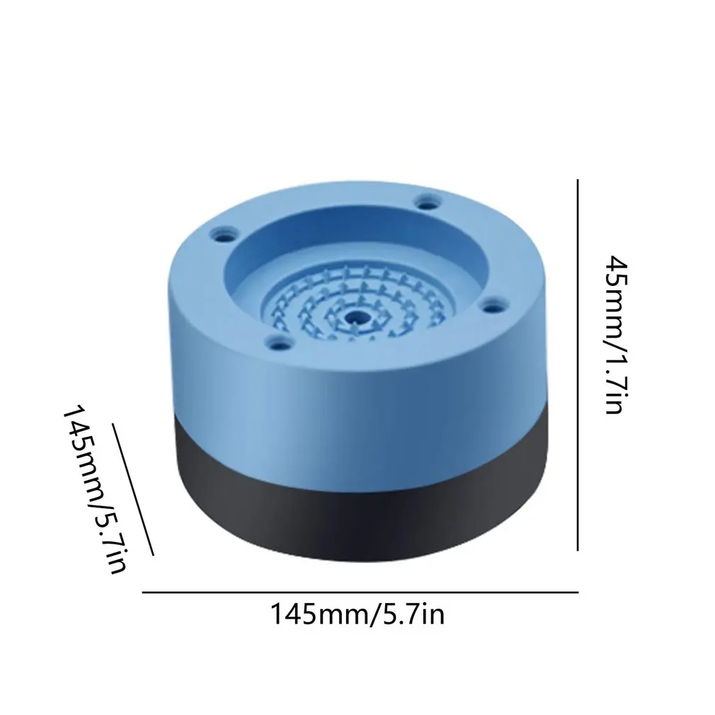 

JD015 Washing Machine Feet Noise Reduction And Non-slip Rubber Feet Anti-Vibration Mat Multifunctional Foot Pad