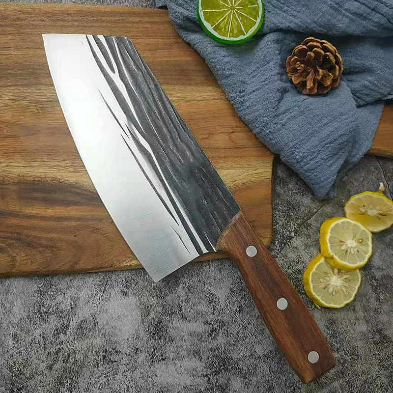 Кованый кухонный нож столовые приборы сербский шеф-повар для нарезки мяса ножи