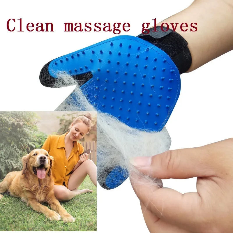 

Pet Glove Cat Grooming Glove Cat Hair Deshedding Brush Gloves Dog Comb cleaning massage gloves bathing lice comb beauty gloves