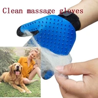 pet glove cat grooming glove cat hair deshedding brush gloves dog comb cleaning massage gloves bathing lice comb beauty gloves