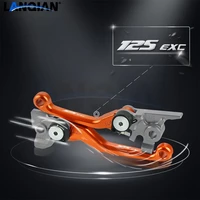 for 125exc motorcycle accessories dirt pit bike motocross pivot brake clutch lever 125 exc six days 2004 2016 2013 2014 2015
