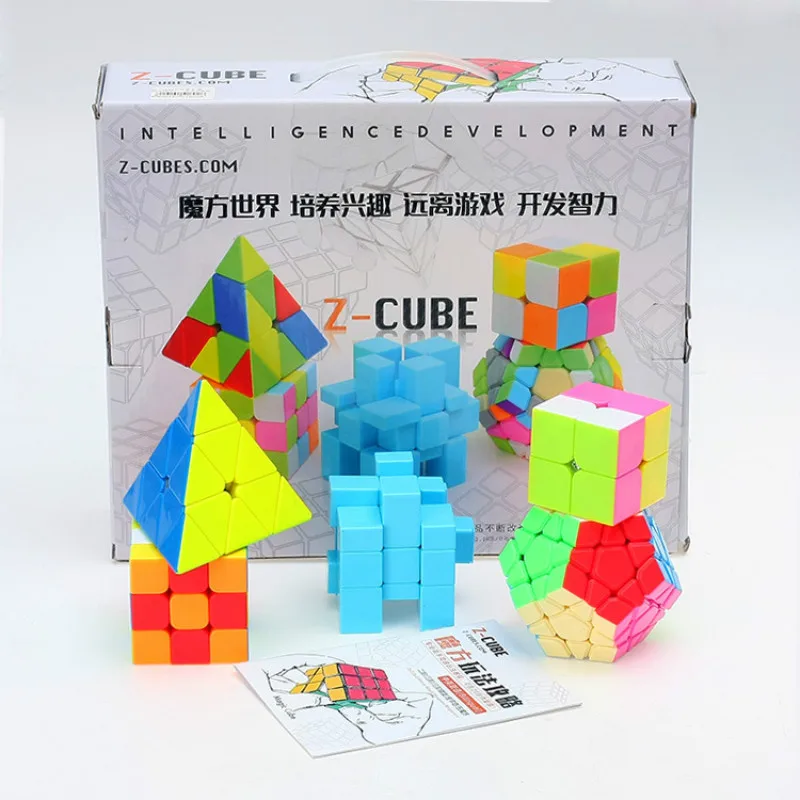 Набор Z CUBE 3x3x3 2x2x2 магический скоростной куб профессиональный треугольный Dodecahedron