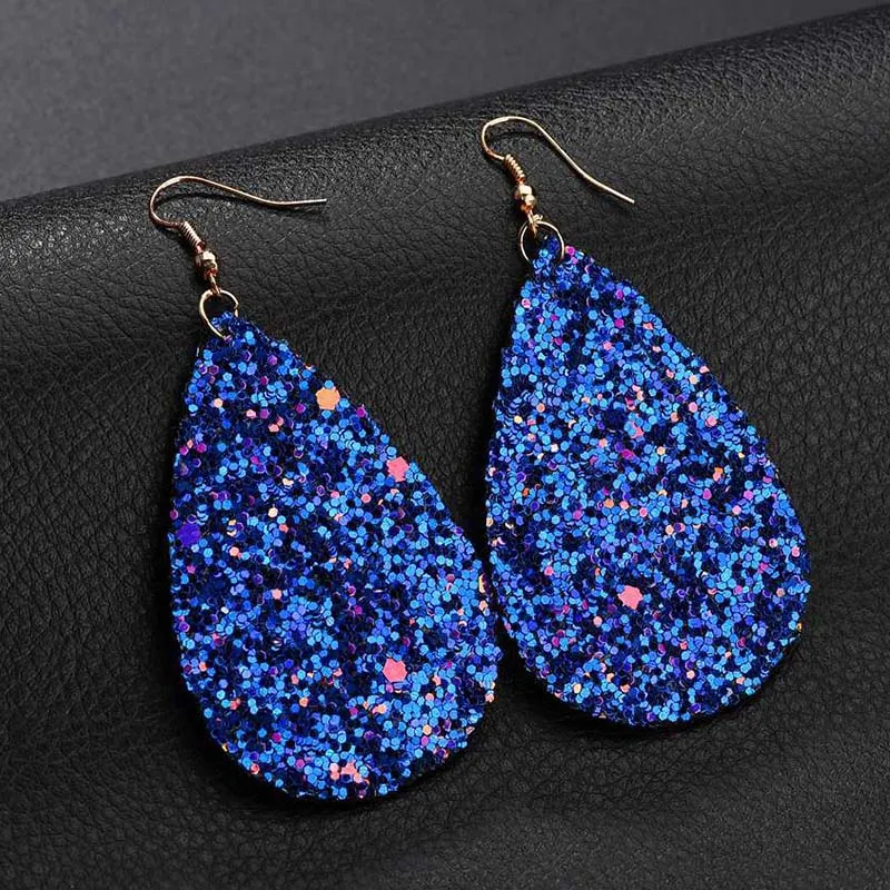 Висячие серьги в стиле ретро для женщин полиуретановые перья капли воды разные