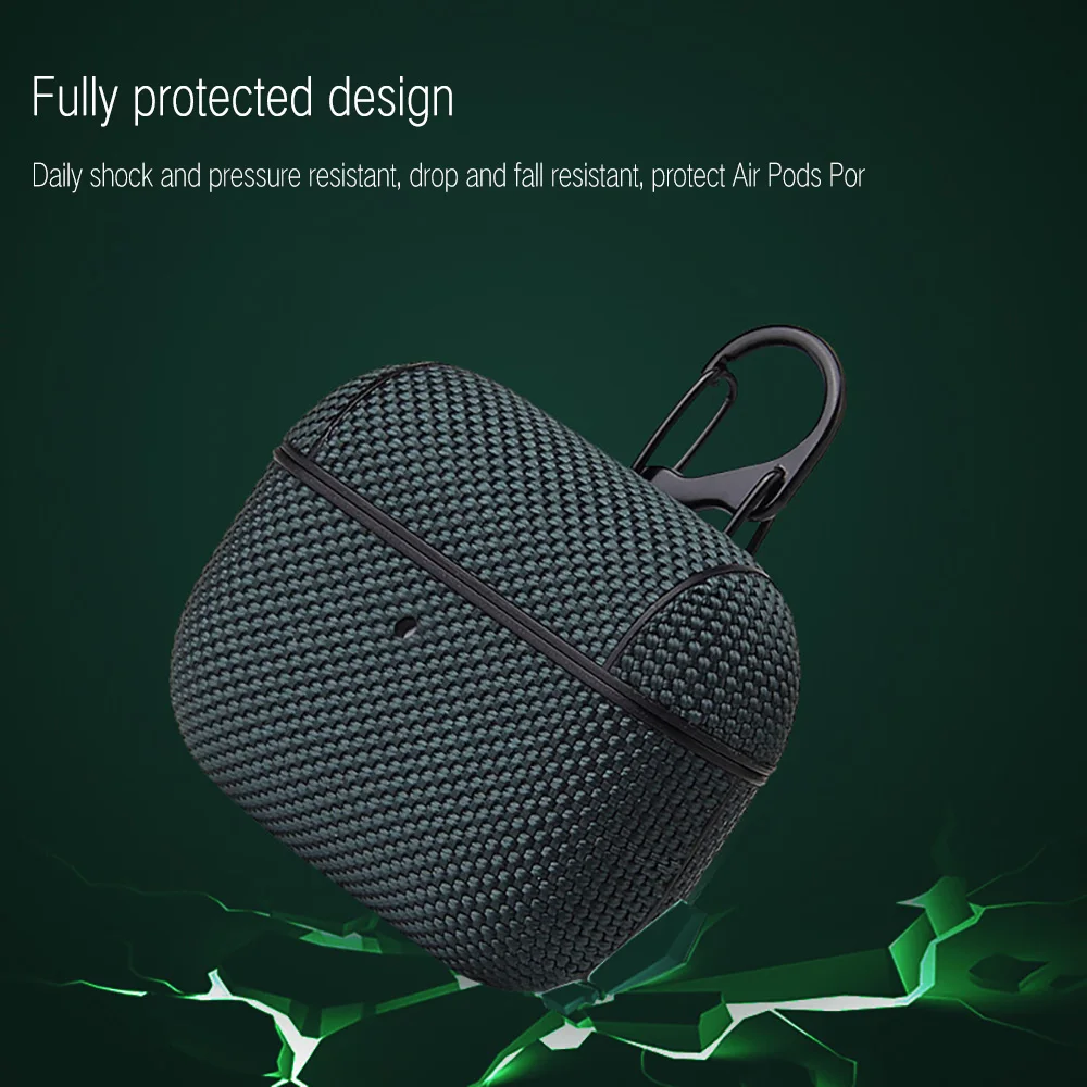 Нейлоновый чехол для apple Airpods Pro наклейка Bluetooth airpod 3 2 1 Air Pods милый аксессуары