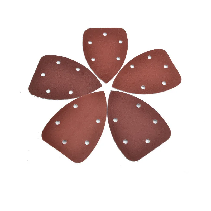 40 шт./компл. треугольные шлифовальные листы шлифовальная Песочная бумага 140 мм * 90