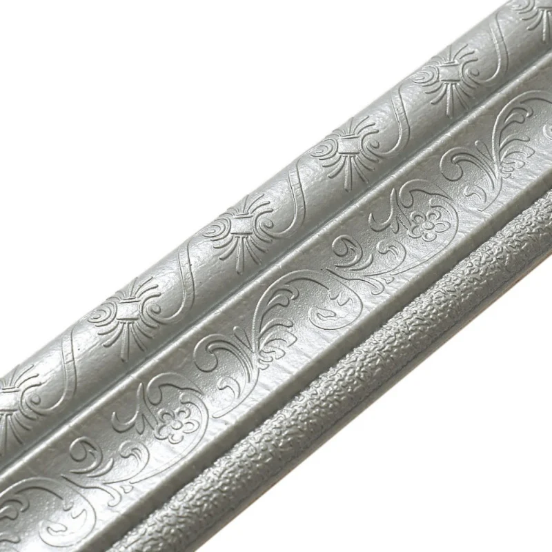 S Водонепроницаемая самоклеящаяся 3D пенная Наклейка на стену s граница обоев стеновый Декор Съемный стикер - Цвет: S