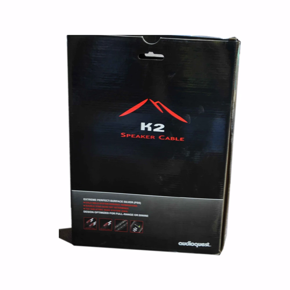 Hi-Fi Audio K2 акустический кабель бесплатное обновление Новый 72 в DBS серебристый банан