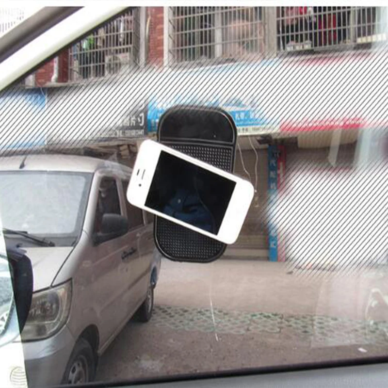 13*7 см автомобильный гаджет паук Противоскользящий коврик авто Интерьер телефон