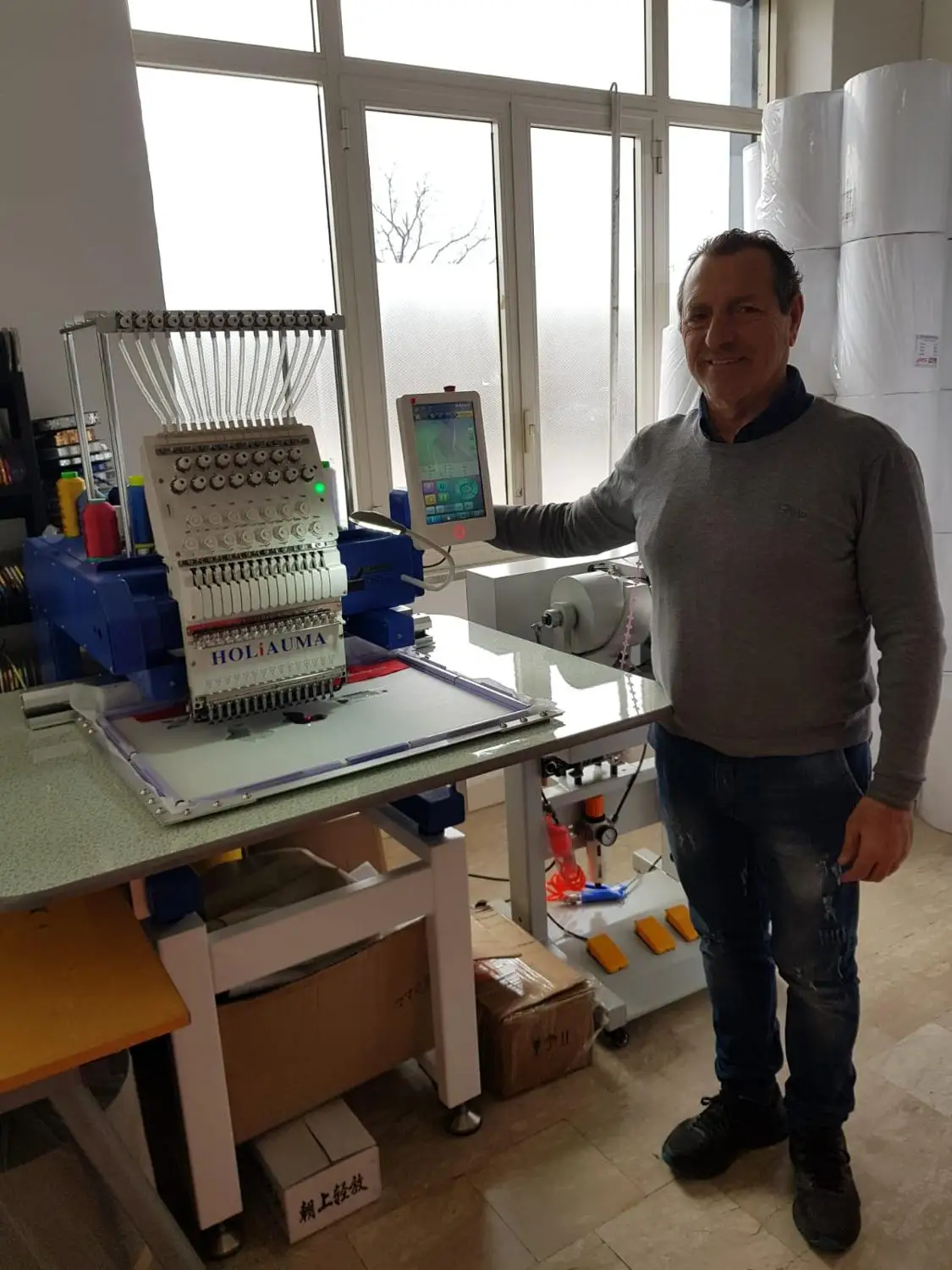 Онлайн поддержка послепродажного обслуживания компьютеризированная машина для