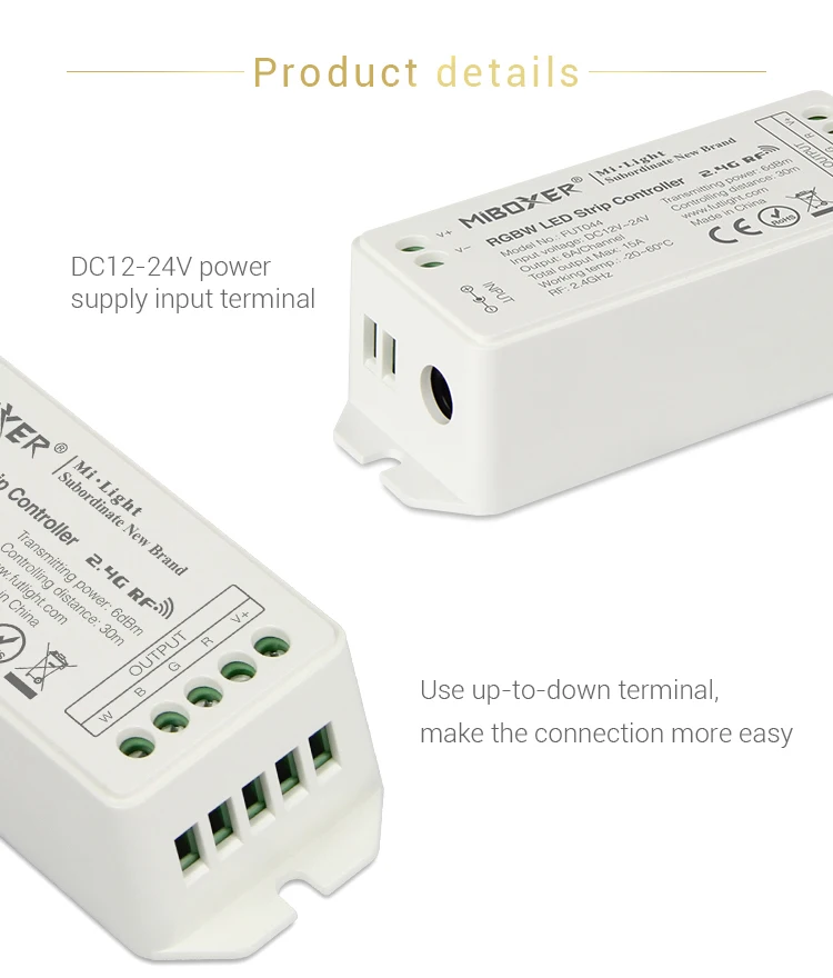 Mi boxer FUT043 FUT044 FUT045 FUT043A FUT044A RGB RGBW RGB+ CCT Функция светодиодный контроллер Smart Светодиодный