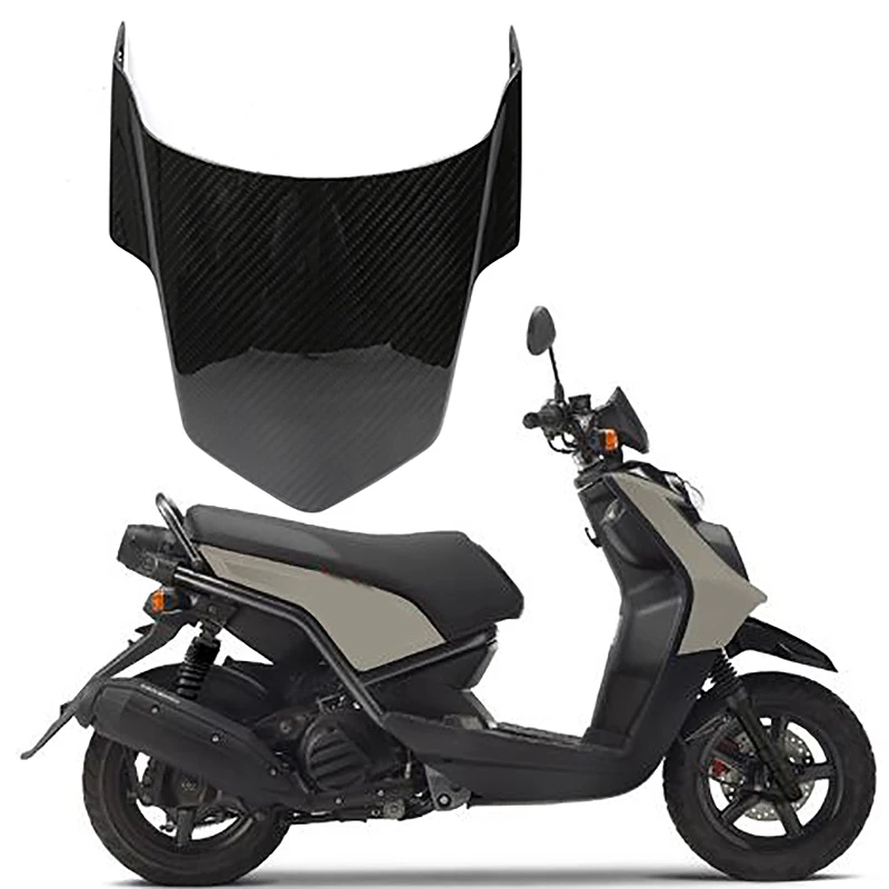 

NewMotorcycle Carbon Fiber Rear Bracket Cover Tail Spoiler Cover Tirm Fit for Yamaha BWS125 BWS 125