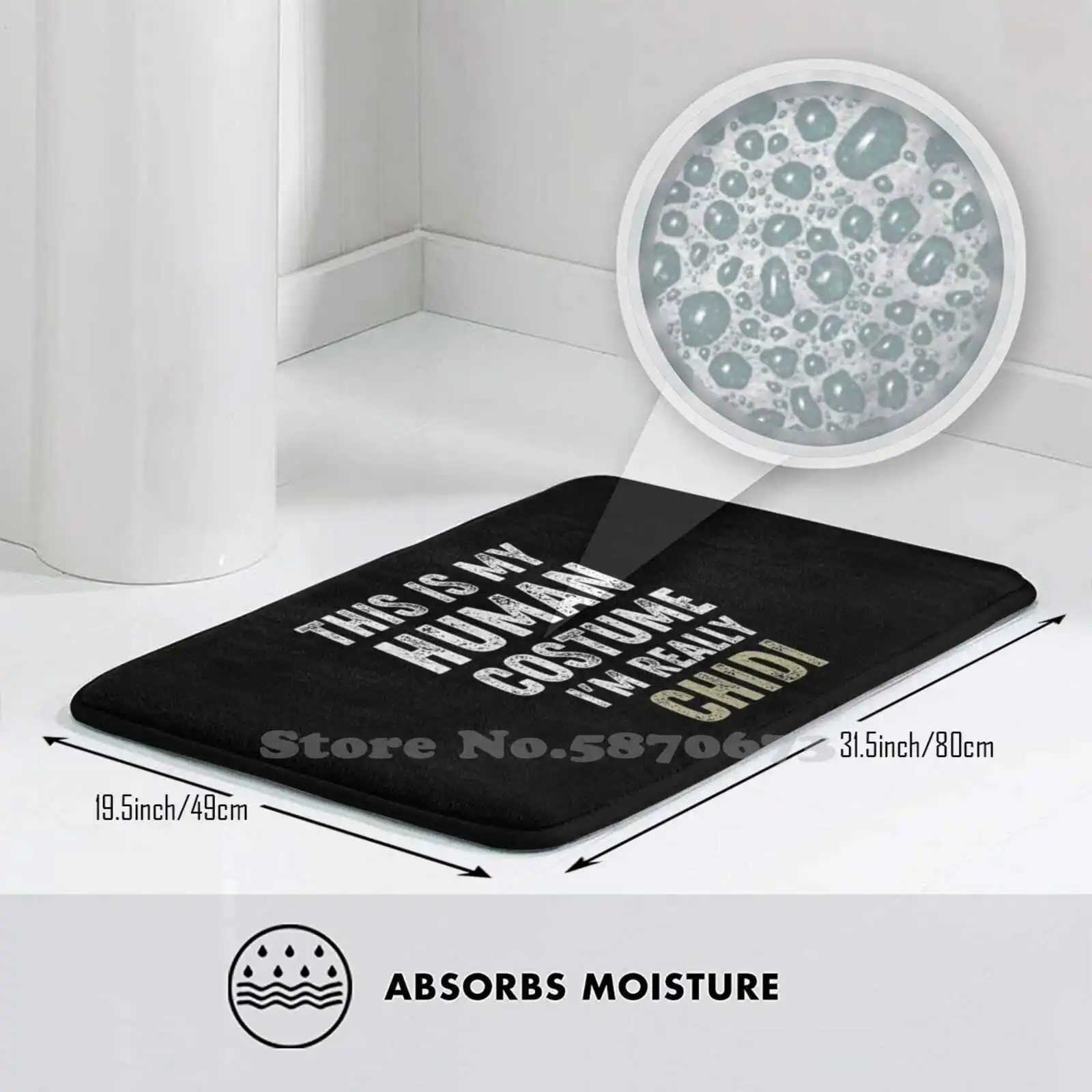 Это мой костюм Человека я действительно Хиди мягкая подушка домашний коврик