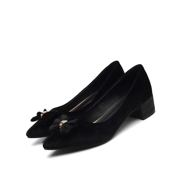 Женские туфли на высоком каблуке туфли-лодочки Модные тонкие с узлом-бабочкой и