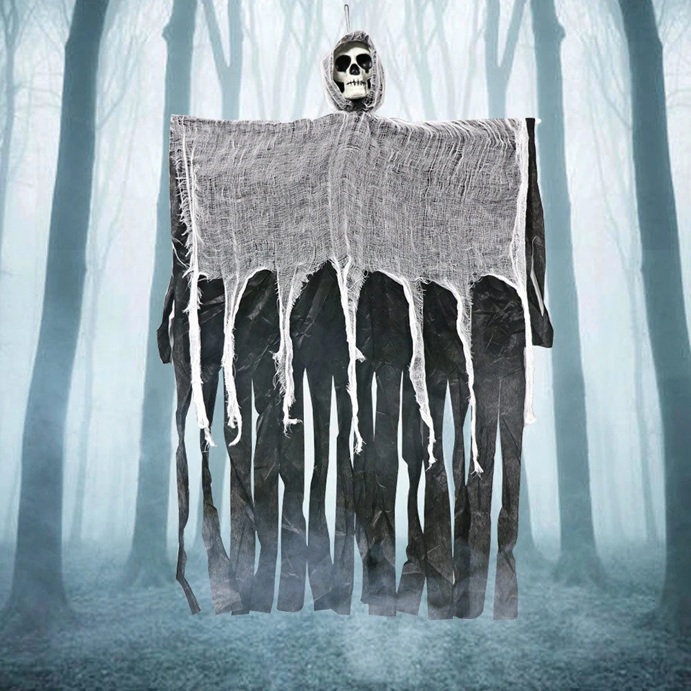 Хэллоуин ужасы реквизит украшение призрак фестиваль ткань Таро джутовая ведьма