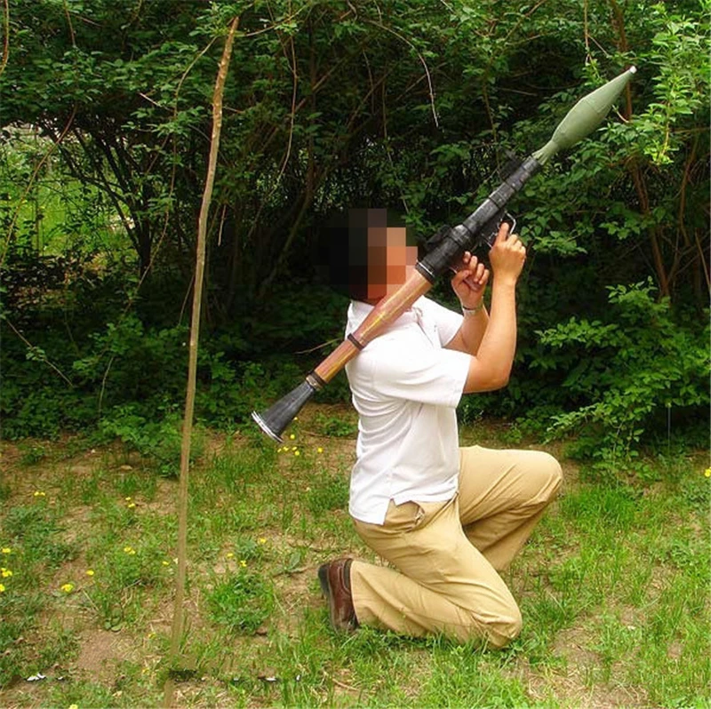 1:1 весы RPG 7 пусковое устройство ружьё модель Бумага ремесло игрушка &quotсделай