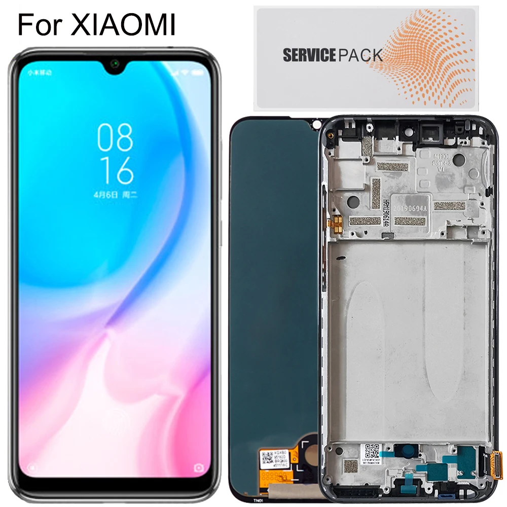 

Сенсорный экран Fixparts для Xiaomi Mi A3 с рамкой в сборе