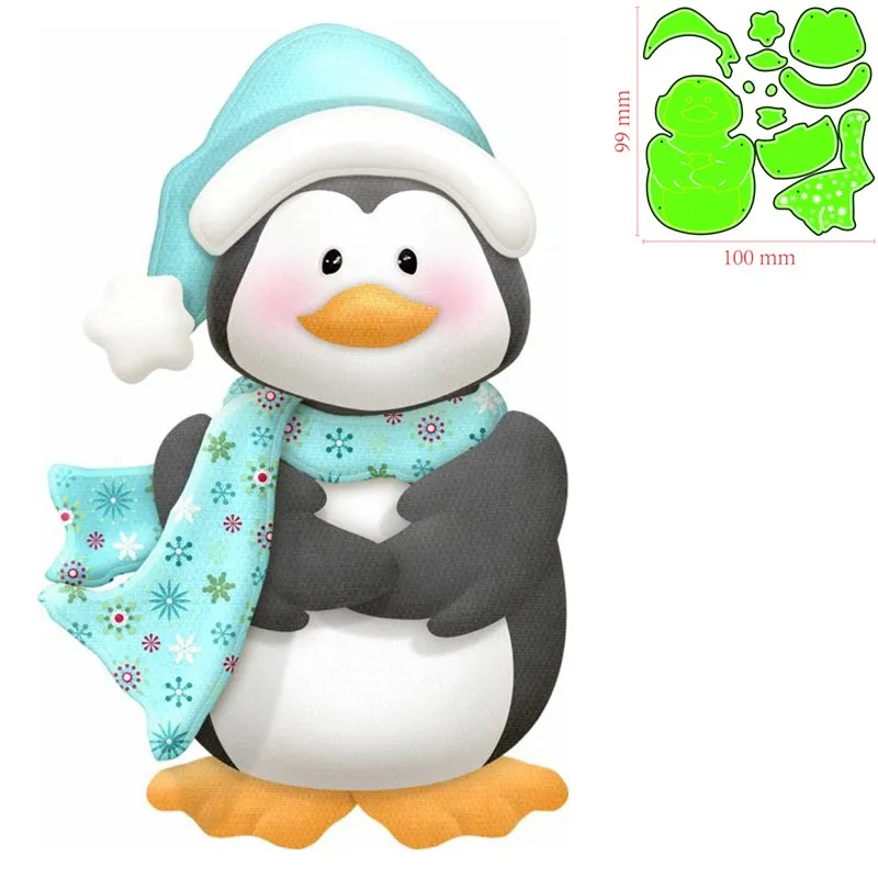 

Metal Cutting Dies Animal penguin DIY Scrapbooking Paper Cards Decorative Craft Embossing