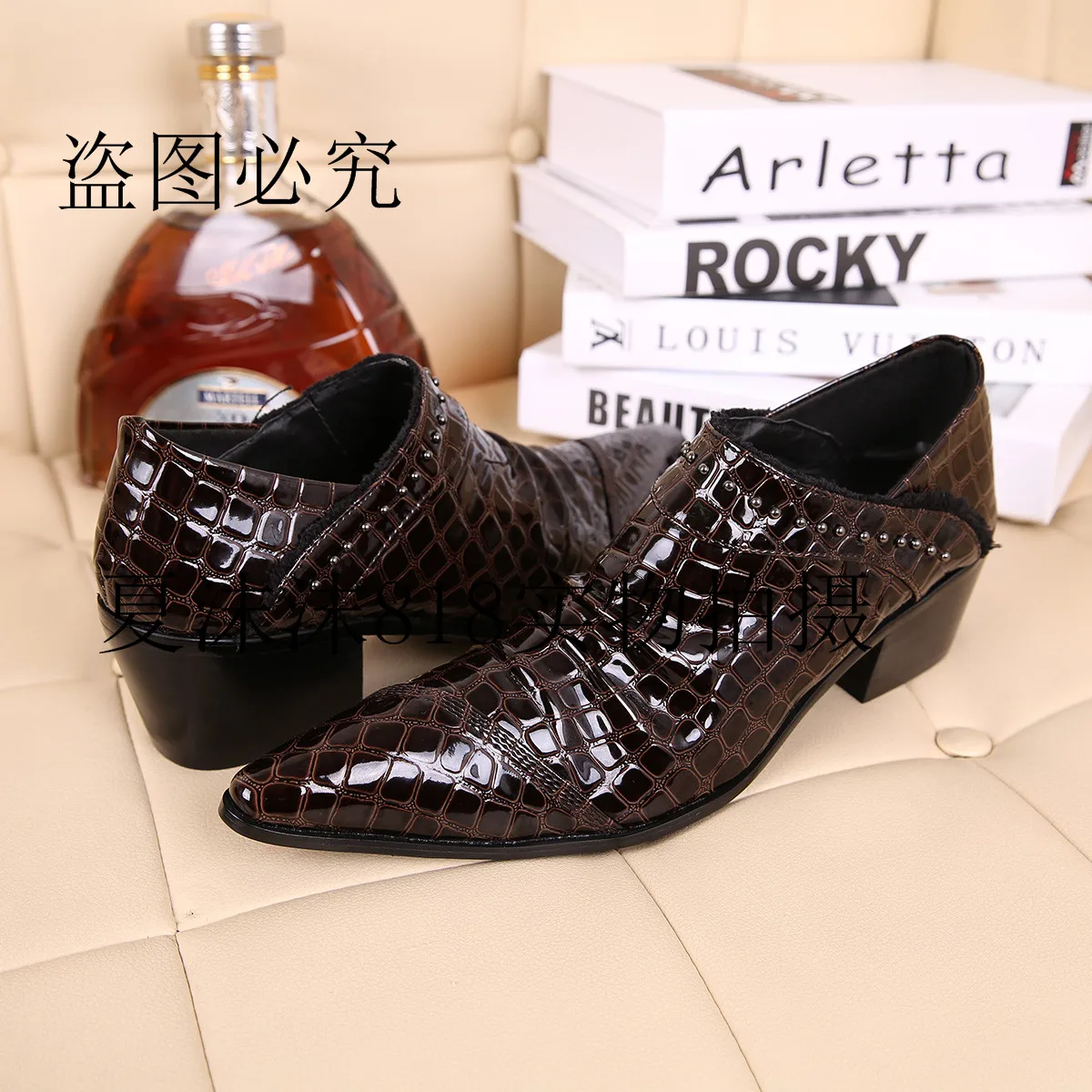 Модная Повседневная Деловая Мужская обувь Charm2021 в Корейском стиле с острым