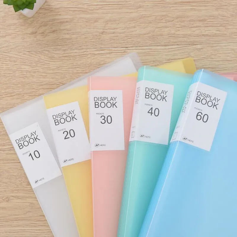1 шт. A4 дисплей книга 20/40/60 папка банк офис страница файл сумка Вставить рабочее